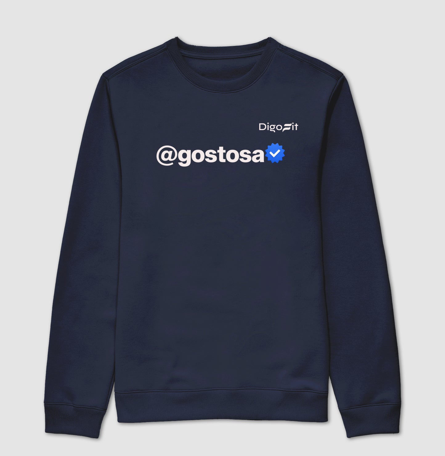 MOLETOM SUÉTER VERIFICADA COMO GOSTOSA
